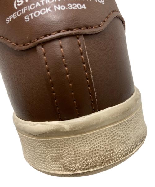 adidas（アディダス）adidas (アディダス) NEIGHBORHOOD (ネイバーフッド) STAN SMITH.NBHD /CL-SNEAKER ブラウン サイズ:SIZE US9の古着・服飾アイテム