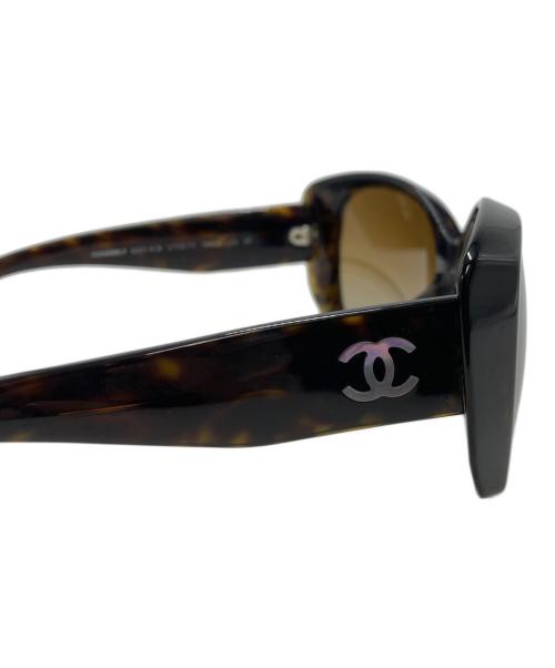 CHANEL（シャネル）CHANEL (シャネル) サングラス ブラウン サイズ:58-18-135の古着・服飾アイテム