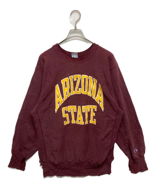 Champion REVERSE WEAVE（チャンピオン リバース ウィーブ）Champion REVERSE WEAVE (チャンピオン リバース ウィーブ) スウェット ブラウン サイズ:SIZE XLの古着・服飾アイテム