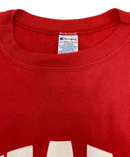 Champion REVERSE WEAVE（チャンピオン リバース ウィーブ）Champion REVERSE WEAVE (チャンピオン リバース ウィーブ) スウェット レッド サイズ:SIZE XLの古着・服飾アイテム