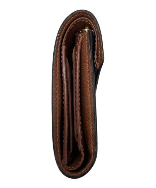 LOUIS VUITTON（ルイ ヴィトン）LOUIS VUITTON (ルイ ヴィトン) ポルトフォイユ・ヴィクトリーヌ/3つ折り財布 ブラウンの古着・服飾アイテム