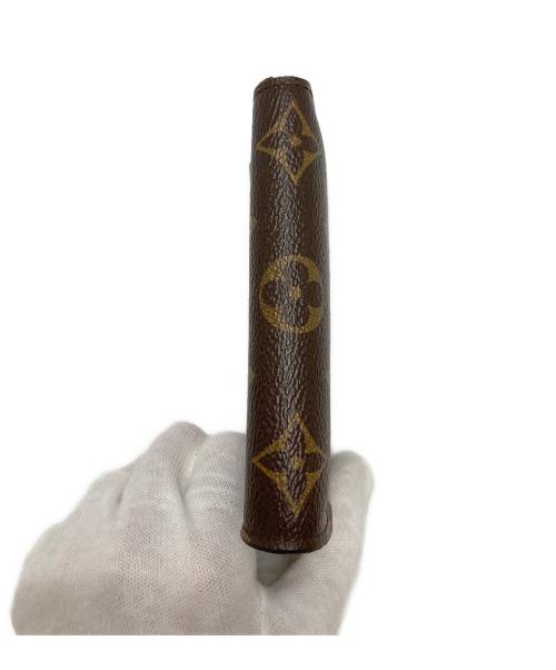 LOUIS VUITTON（ルイ ヴィトン）LOUIS VUITTON (ルイ ヴィトン) ポルトフォイユ・ヴィクトリーヌ/3つ折り財布 ブラウンの古着・服飾アイテム