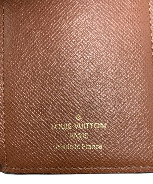 LOUIS VUITTON（ルイ ヴィトン）LOUIS VUITTON (ルイ ヴィトン) ポルトフォイユ・ヴィクトリーヌ/3つ折り財布 ブラウンの古着・服飾アイテム