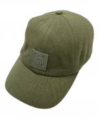 maison kitsuneメゾンキツネ）の古着「ベースボールキャップ」｜カーキ