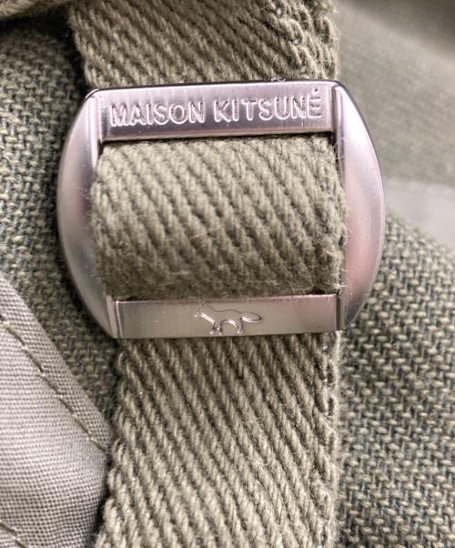 maison kitsune（メゾンキツネ）maison kitsune (メゾンキツネ) ベースボールキャップ カーキ サイズ:FREEの古着・服飾アイテム