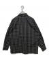 meanswhile (ミーンズワイル) Cotton Check Overlap SH ブラック サイズ:SIZE 2：5000円