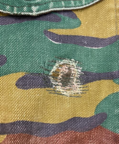 USED（ユーズド）USED (ユーズド) M-90 ジグソーカモ パラトルーパー ジャケット ブラウン×グリーン サイズ:不明の古着・服飾アイテム