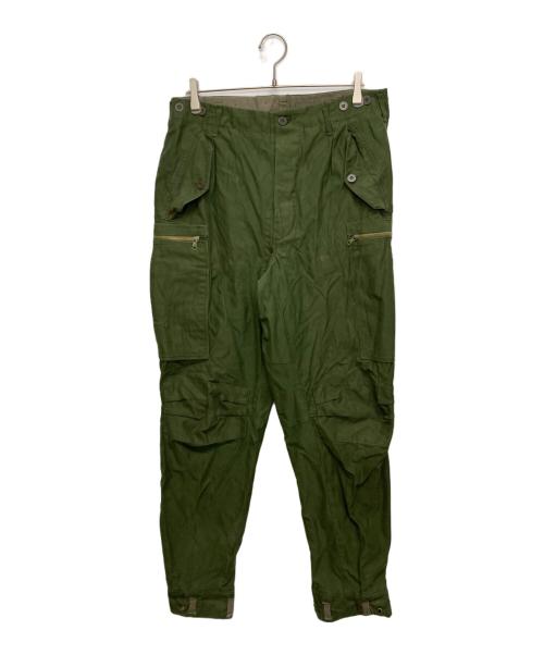 Swedish Army（スウェーデン軍）SWEDISH ARMY (スウェーデン軍) M-69ミリタリーカーゴパンツ カーキ サイズ:SIZE C150の古着・服飾アイテム