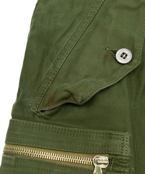 Swedish Army（スウェーデン軍）SWEDISH ARMY (スウェーデン軍) M-69ミリタリーカーゴパンツ カーキ サイズ:SIZE C150の古着・服飾アイテム