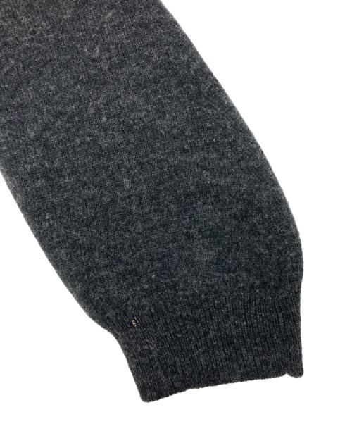 MARTIN MARGIELA（マルタン・マルジェラ）Martin Margiela (マルタン・マルジェラ) アシンメトリーVネックニックニット グレー サイズ:SIZE Sの古着・服飾アイテム