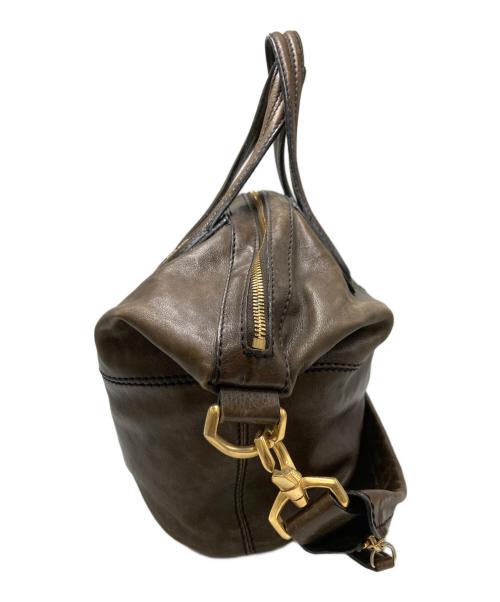 GIVENCHY（ジバンシィ）GIVENCHY (ジバンシィ) Leather Small Nightingale Bag ブラウンの古着・服飾アイテム