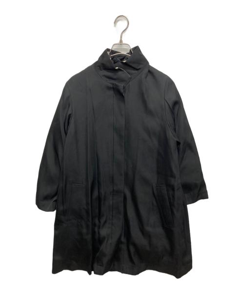 LEONARD（レオナール）LEONARD (レオナール) スタンドカラーコート ブラック サイズ:11Rの古着・服飾アイテム