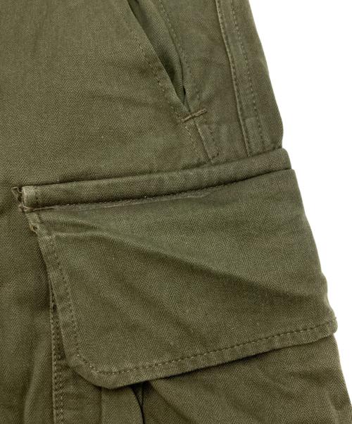 French Army（フランス軍）French Army (フレンチアーミー) M-47カーゴパンツ カーキ サイズ:SIZE 13の古着・服飾アイテム