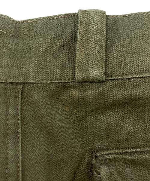 French Army（フランス軍）French Army (フレンチアーミー) M-47カーゴパンツ カーキ サイズ:SIZE 13の古着・服飾アイテム
