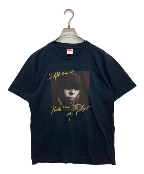 SUPREME（シュプリーム）Supreme (シュプリーム) Mary J. Blige Tee ネイビー サイズ:SIZE Mの古着・服飾アイテム