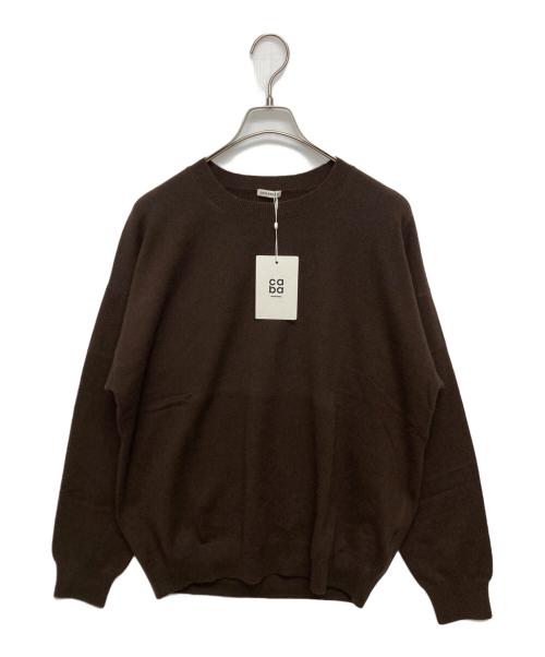 cash&barba（キャッシュ&バルバ）cash&barba (キャッシュ&バルバ) Mongorian Cashmere setup ブラウン サイズ:SIZE 2の古着・服飾アイテム