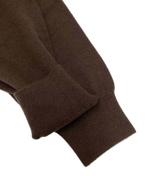 cash&barba（キャッシュ&バルバ）cash&barba (キャッシュ&バルバ) Mongorian Cashmere setup ブラウン サイズ:SIZE 2の古着・服飾アイテム