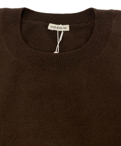 cash&barba（キャッシュ&バルバ）cash&barba (キャッシュ&バルバ) Mongorian Cashmere setup ブラウン サイズ:SIZE 2の古着・服飾アイテム