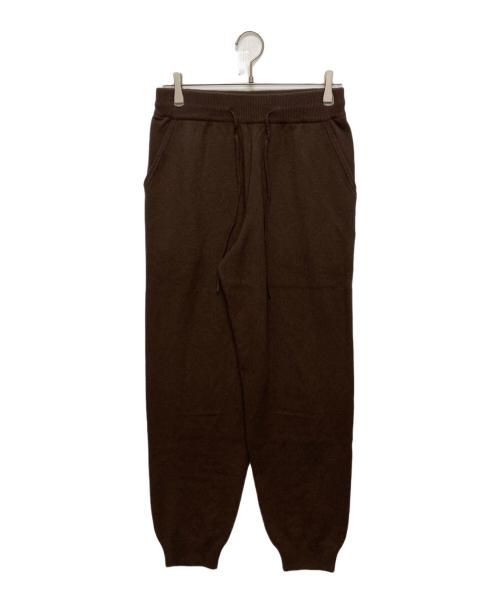 cash&barba（キャッシュ&バルバ）cash&barba (キャッシュ&バルバ) Mongorian Cashmere setup ブラウン サイズ:SIZE 2の古着・服飾アイテム