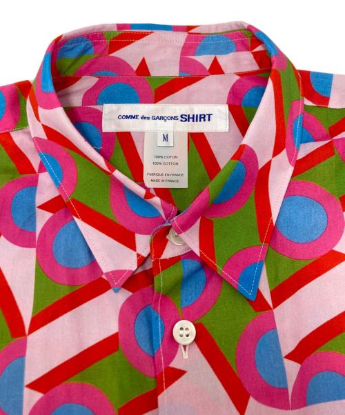 COMME des GARCONS SHIRT（コムデギャルソンシャツ）COMME des GARCONS SHIRT (コムデギャルソンシャツ) Karl Benjamin 長袖シャツ マルチカラー サイズ:SIZE Mの古着・服飾アイテム