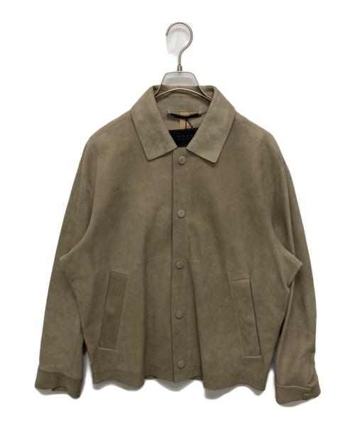 BOSS（ボス）BOSS (ボス) スエードジャケット ベージュ サイズ:SIZE 46 未使用品の古着・服飾アイテム