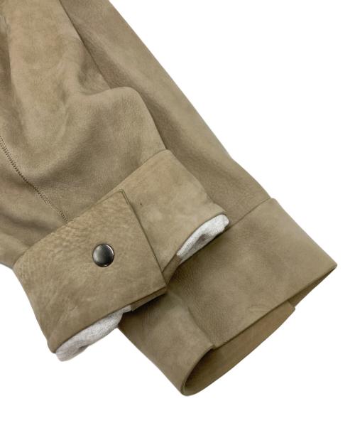 BOSS（ボス）BOSS (ボス) スエードジャケット ベージュ サイズ:SIZE 46 未使用品の古着・服飾アイテム