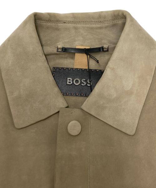 BOSS（ボス）BOSS (ボス) スエードジャケット ベージュ サイズ:SIZE 46 未使用品の古着・服飾アイテム