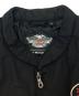中古・古着 HARLEY-DAVIDSON (ハーレーダビッドソン) モーターサイクルジャケット ブラック×オレンジ サイズ:SIZE XL：10000円