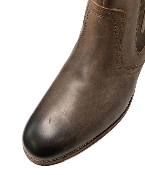 CLARKS（クラークス）CLARKS (クラークス) サイドゴアブーツ ブラウン サイズ:SIZE 9の古着・服飾アイテム