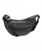 russetラシット）の古着「ソフトレザーラウンドショルダーバッグ」｜ブラック