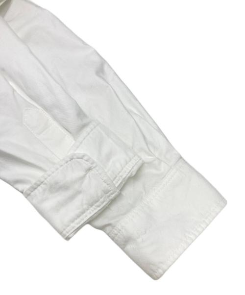 maison kitsune（メゾンキツネ）MAISON KITSUNE (メゾンキツネ) RELAXEDオックスフォードBDシャツ ホワイト サイズ:SIZE XLの古着・服飾アイテム