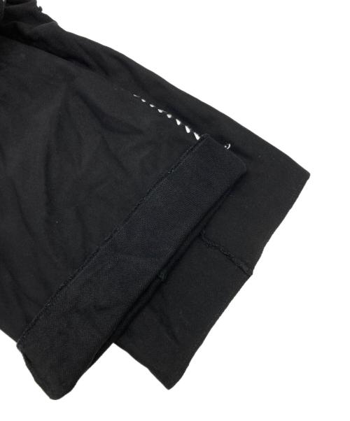 MAISON SPECIAL（メゾンスペシャル）MAISON SPECIAL (メゾンスペシャル) ヘビーウェイトスウェットサイドステッチプライムワイドピンタックイージーパンツ ブラック サイズ:SIZE 1の古着・服飾アイテム