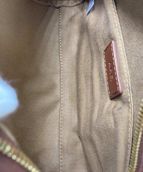 A.P.C.（アーペーセー）A.P.C. (アーペーセー) ハーフムーン ショルダーバッグ ブラウンの古着・服飾アイテム