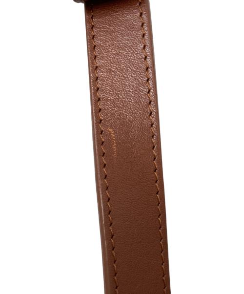 A.P.C.（アーペーセー）A.P.C. (アーペーセー) ハーフムーン ショルダーバッグ ブラウンの古着・服飾アイテム