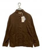 ASPESIアスペジ）の古着「リネンジャケット」｜ブラウン