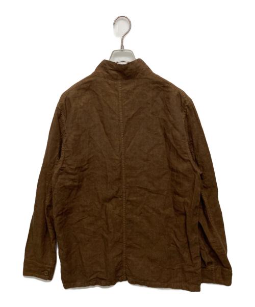 ASPESI（アスペジ）ASPESI (アスペジ) リネンジャケット ブラウン サイズ:SIZE Mの古着・服飾アイテム