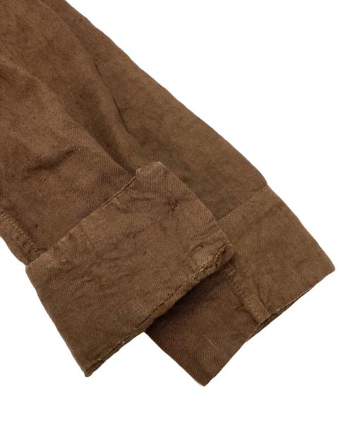 ASPESI（アスペジ）ASPESI (アスペジ) リネンジャケット ブラウン サイズ:SIZE Mの古着・服飾アイテム