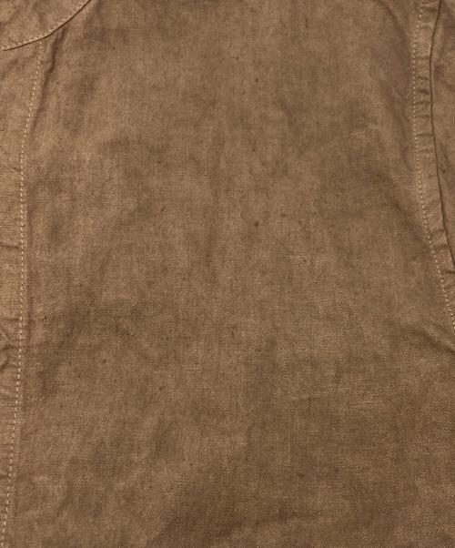 ASPESI（アスペジ）ASPESI (アスペジ) リネンジャケット ブラウン サイズ:SIZE Mの古着・服飾アイテム