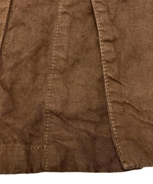 ASPESI（アスペジ）ASPESI (アスペジ) リネンジャケット ブラウン サイズ:SIZE Mの古着・服飾アイテム