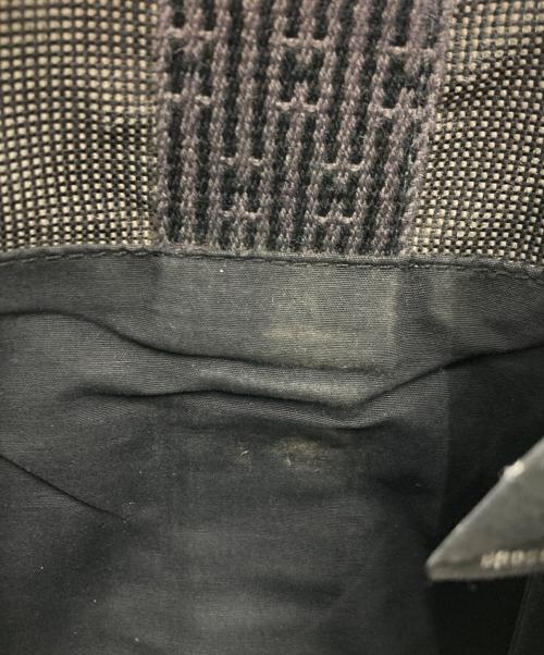 HERMES（エルメス）HERMES (エルメス) ショルダーポーチ グレー×ブラックの古着・服飾アイテム