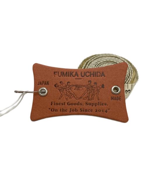 FUMIKA UCHIDA（フミカウチダ）FUMIKA UCHIDA (フミカウチダ) TAPE MEASURE BELT ベージュの古着・服飾アイテム