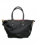 BLUE LABEL CRESTBRIDGEブルーレーベルクレストブリッジ）の古着「2WAYバッグ」｜ブラック