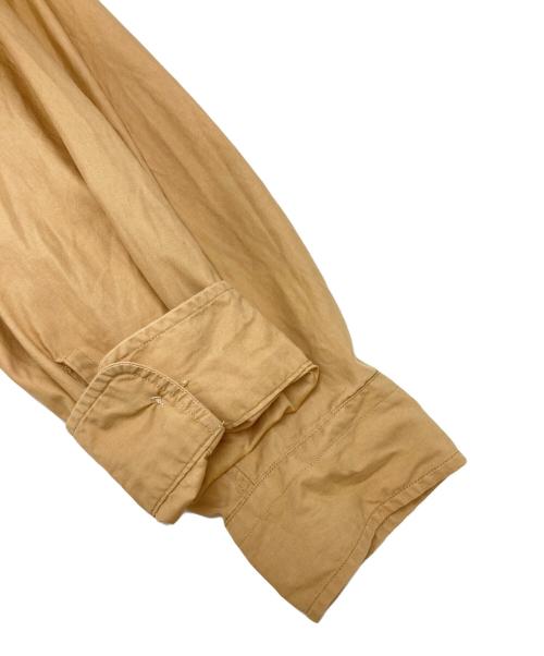 AURALEE（オーラリー）AURALEE (オーラリー) WASHED FINX TWILL BIG SHIRTS ベージュ サイズ:SIZE 4の古着・服飾アイテム