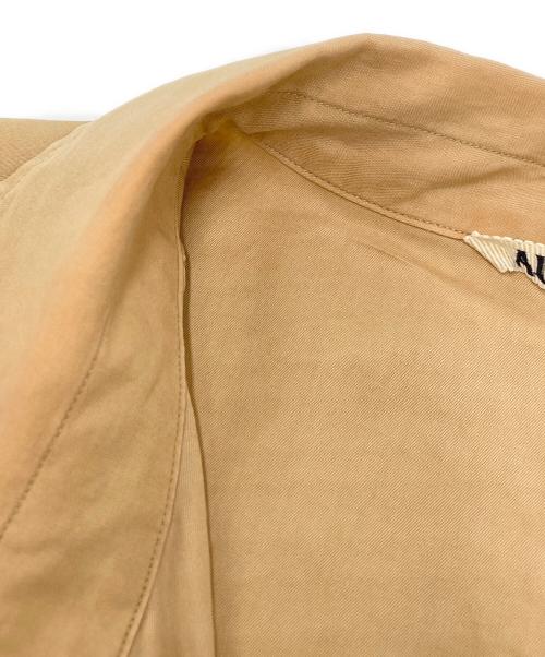 AURALEE（オーラリー）AURALEE (オーラリー) WASHED FINX TWILL BIG SHIRTS ベージュ サイズ:SIZE 4の古着・服飾アイテム