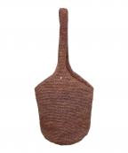 HELEN KAMINSKIヘレンカミンスキー）の古着「ラフィアワンショルダーバッグ」｜ブラウン