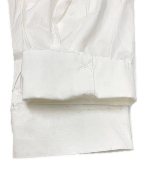 The garment（ザ ガーメント）The garment (ザ ガーメント) Cyprus Bow Shirt ホワイト サイズ:SIZE M (US 8)の古着・服飾アイテム