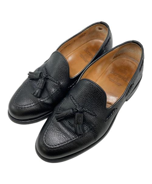 berwick（バーウィック）berwick (バーウィック) タッセルローファー ブラック サイズ:SIZE 6の古着・服飾アイテム