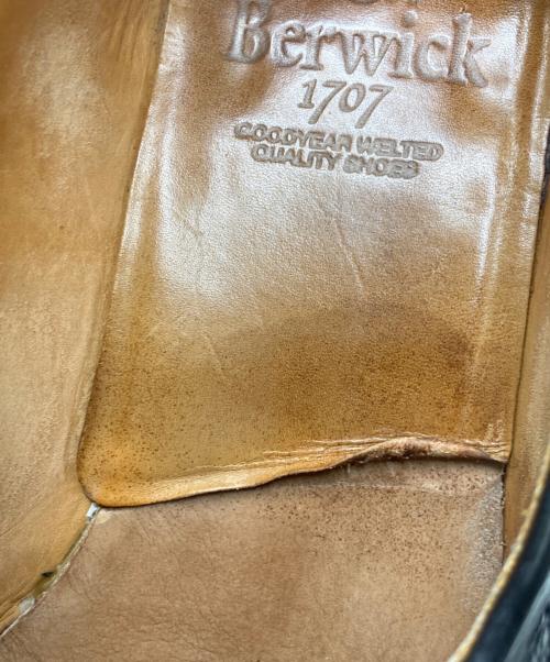 berwick（バーウィック）berwick (バーウィック) タッセルローファー ブラック サイズ:SIZE 6の古着・服飾アイテム