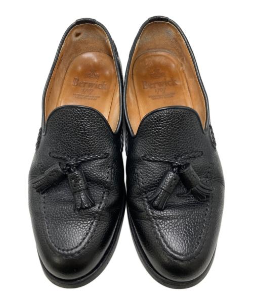 berwick（バーウィック）berwick (バーウィック) タッセルローファー ブラック サイズ:SIZE 6の古着・服飾アイテム