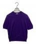 cash&barba（キャッシュ&バルバ）の古着「シーアイランドコットン ニット」｜パープル